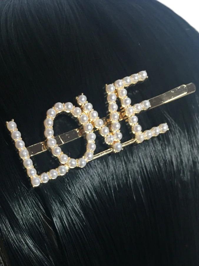 LOVE Hair Clip